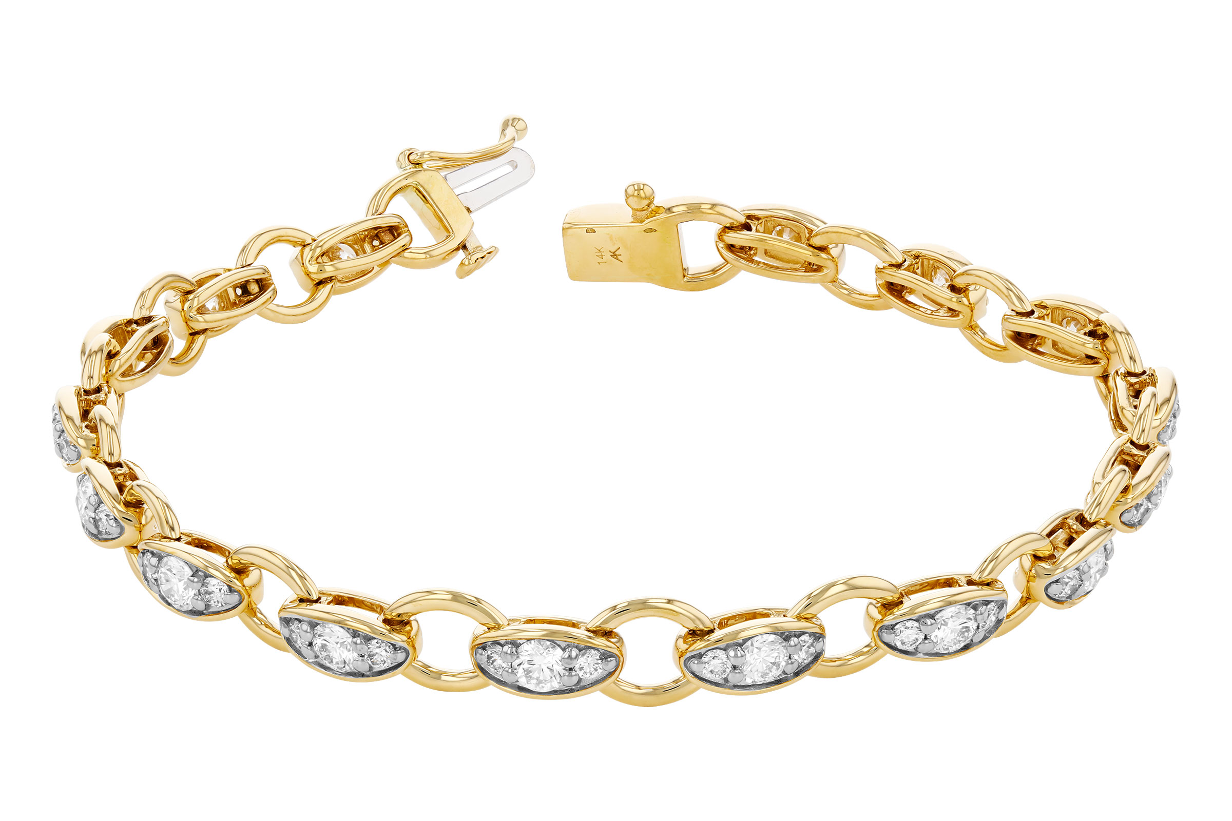 L275-83261: BRACELET 2.20 TW (7")