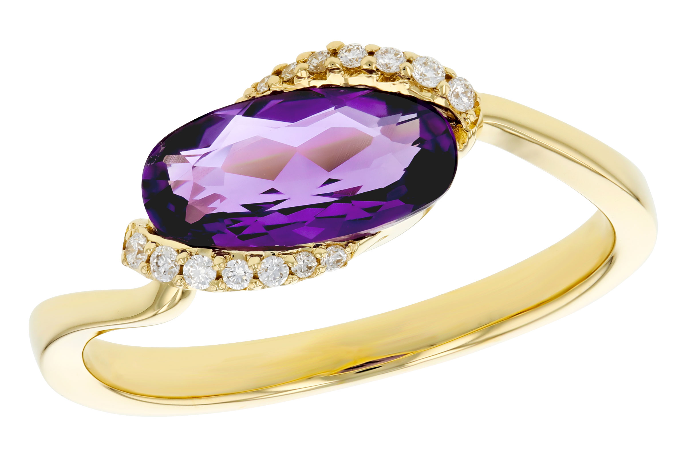 L275-84143: LDS RG 1.07 TW AMETHYST 1.13 TGW (10x5MM AMY)