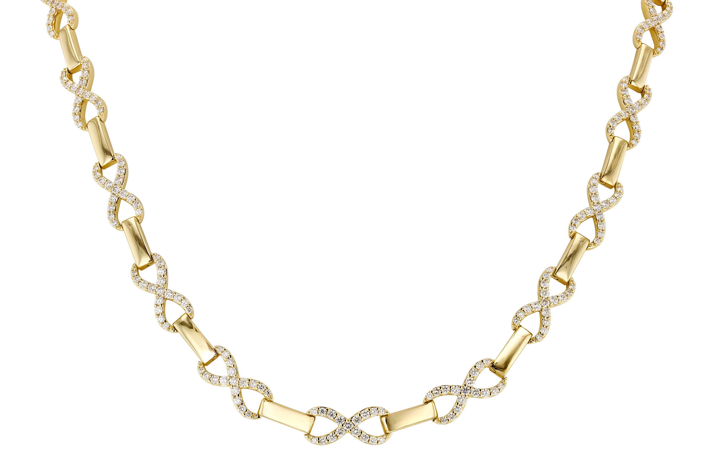 L275-84152: NECKLACE 2.20 TW (17")