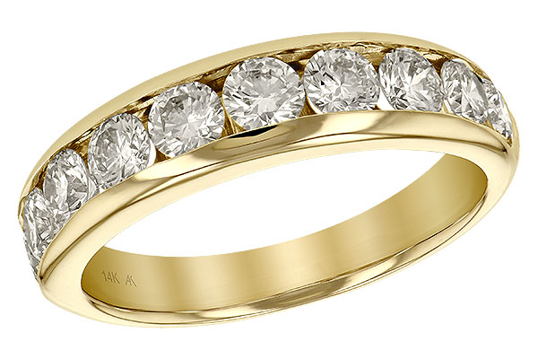 M093-15070: LDS WED RG 1.50 TW (10 STONES)