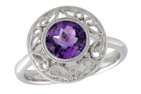 M186-75061: LDS RG 1.08 CT AMETHYST
