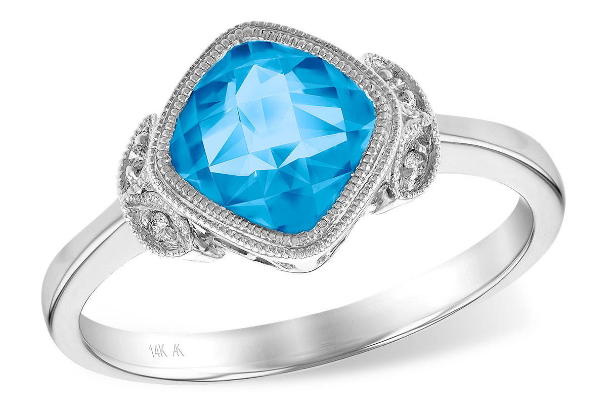 M186-79589: LDS RG 1.63 BLUE TOPAZ 1.65 TGW