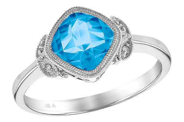 M186-79589: LDS RG 1.63 BLUE TOPAZ 1.65 TGW