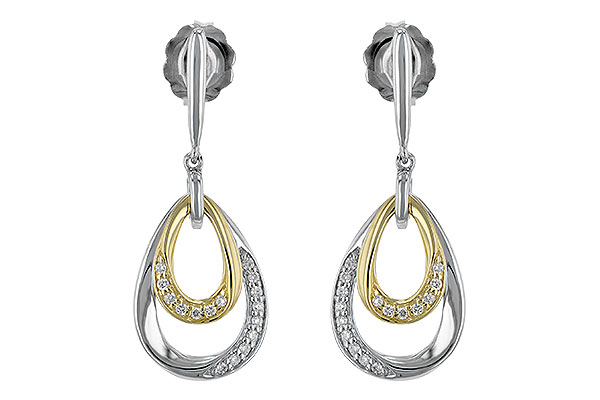 M189-51416: EARRINGS .12 TW