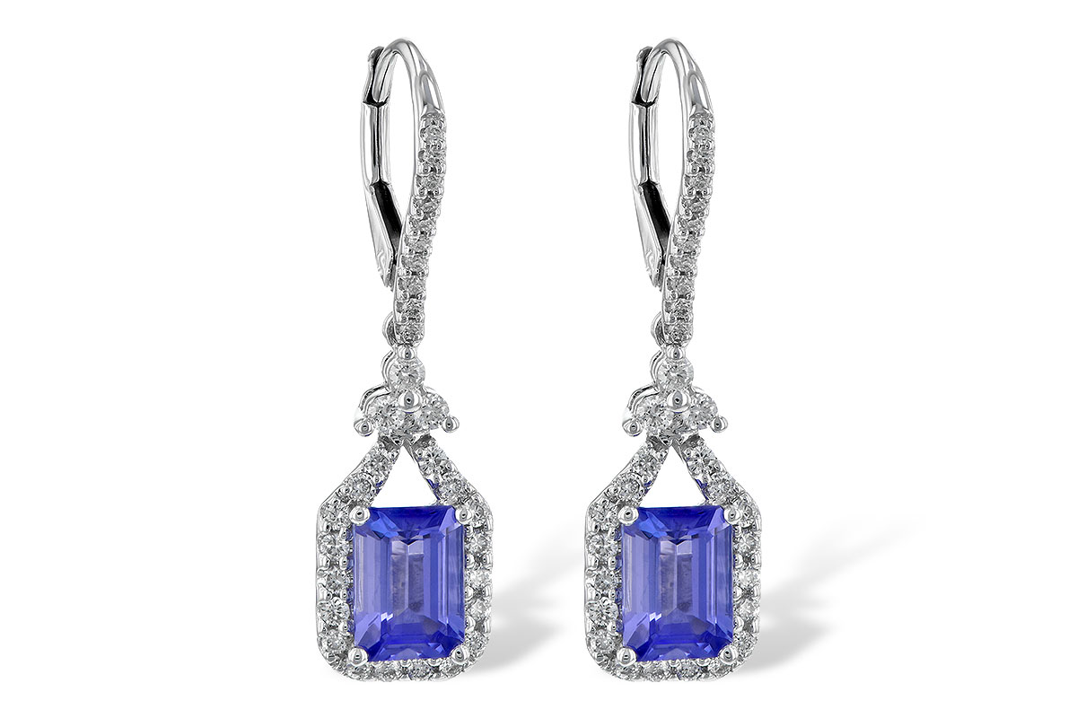 M190-36870: EARR 1.60 TW TANZANITE 2.08 TGW