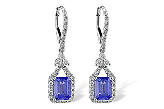 M190-36870: EARR 1.60 TW TANZANITE 2.08 TGW