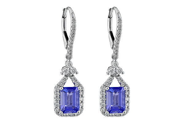 M190-36870: EARR 1.60 TW TANZANITE 2.08 TGW