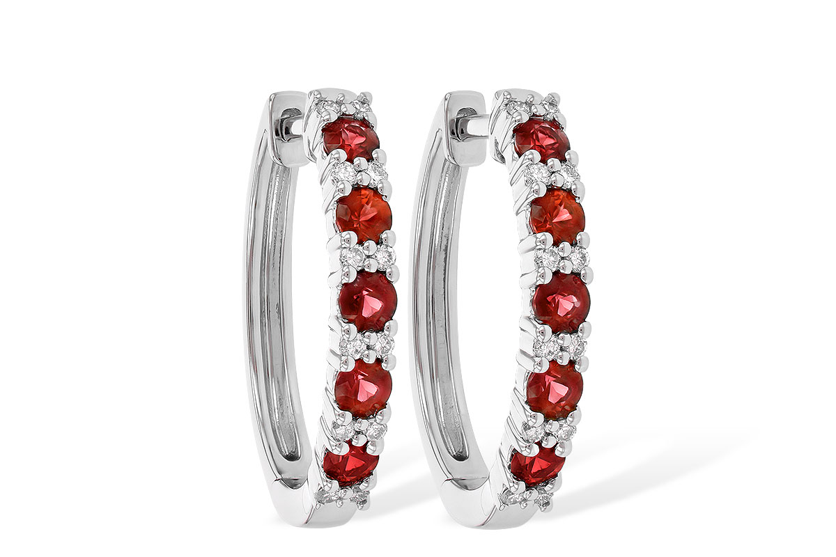 M190-40534: EARR .90 RUBY 1.08 TGW