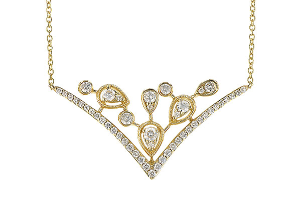 M273-13207: NECKLACE .45 TW