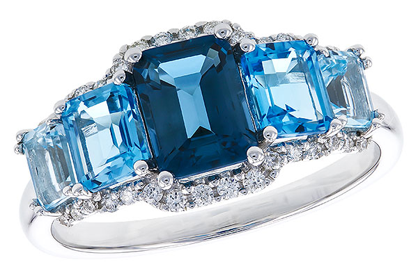 M274-03261: LDS RG 2.15 TW BLUE TOPAZ 2.30 TGW