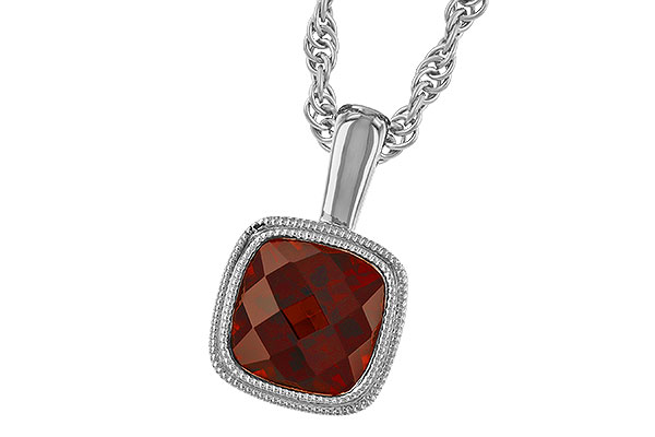 M274-05998: NECKLACE 1.22 CT GARNET