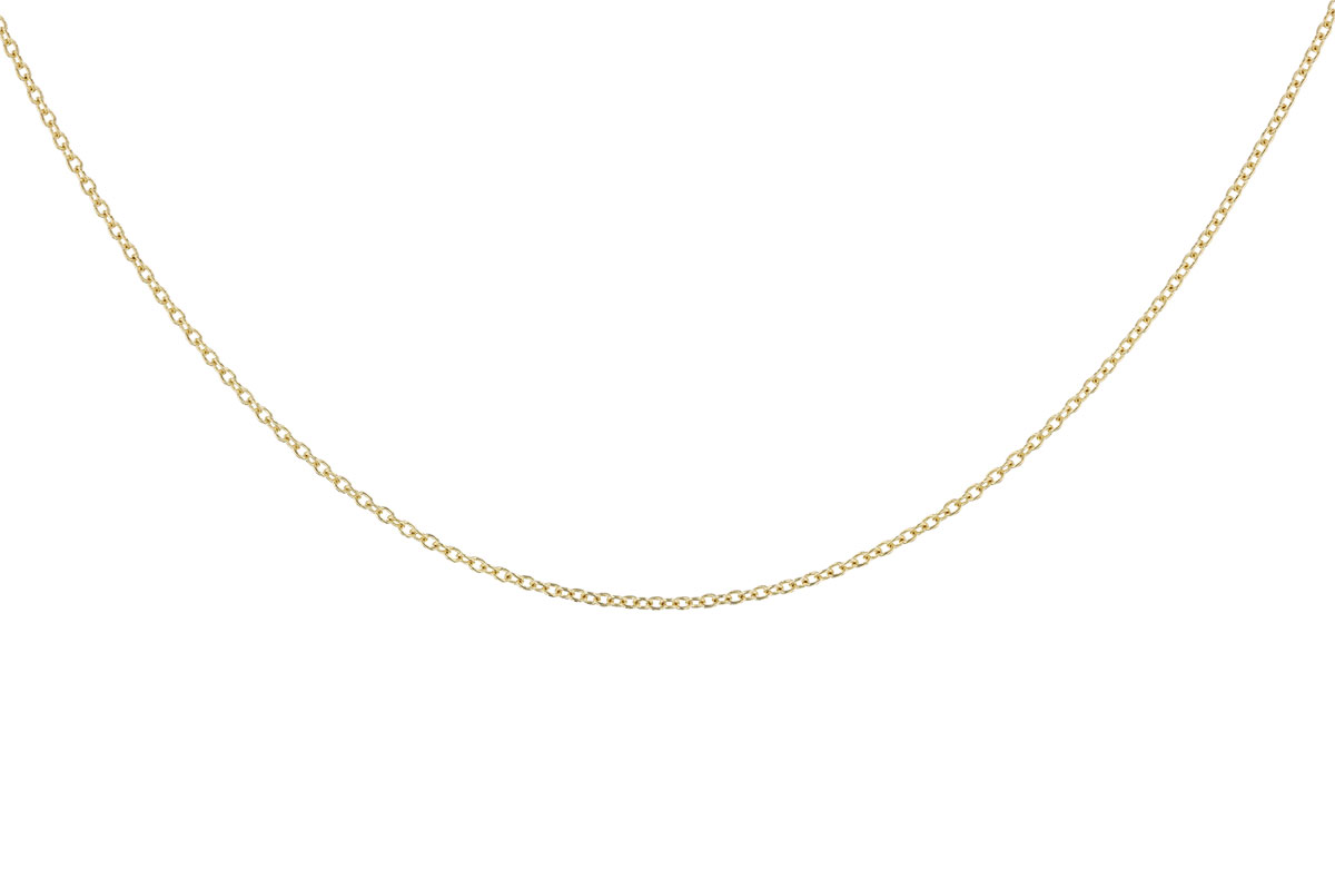 M274-06852: CABLE CHAIN (20IN, 1.3MM, 14KT, LOBSTER CLASP)