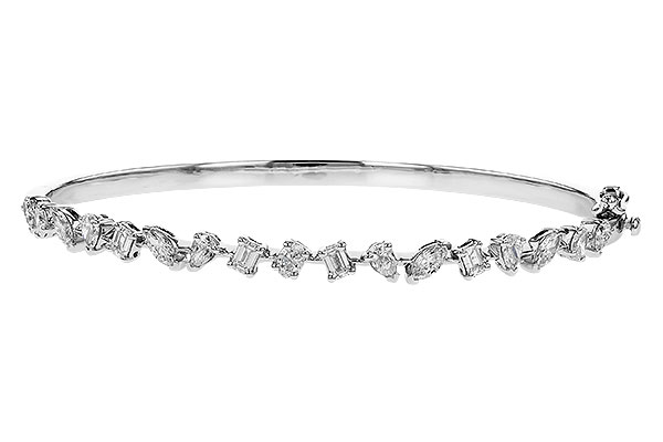 M274-07807: BANGLE 1.70 TW FANCY CUT DIAS