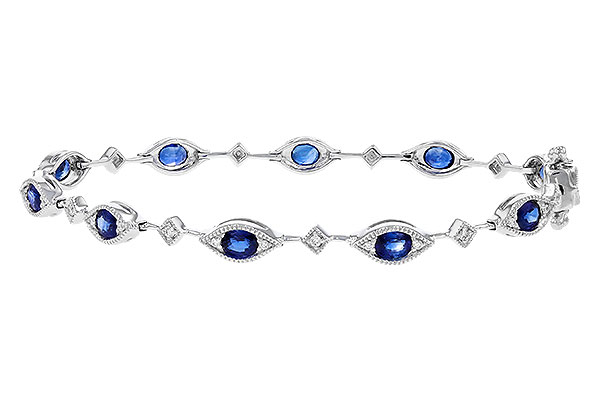 M274-92352: BRACELET 2.31 SAPPHIRE 2.50 TGW (7")