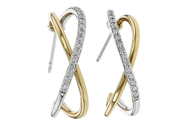 M274-93261: EARRINGS .50 TW