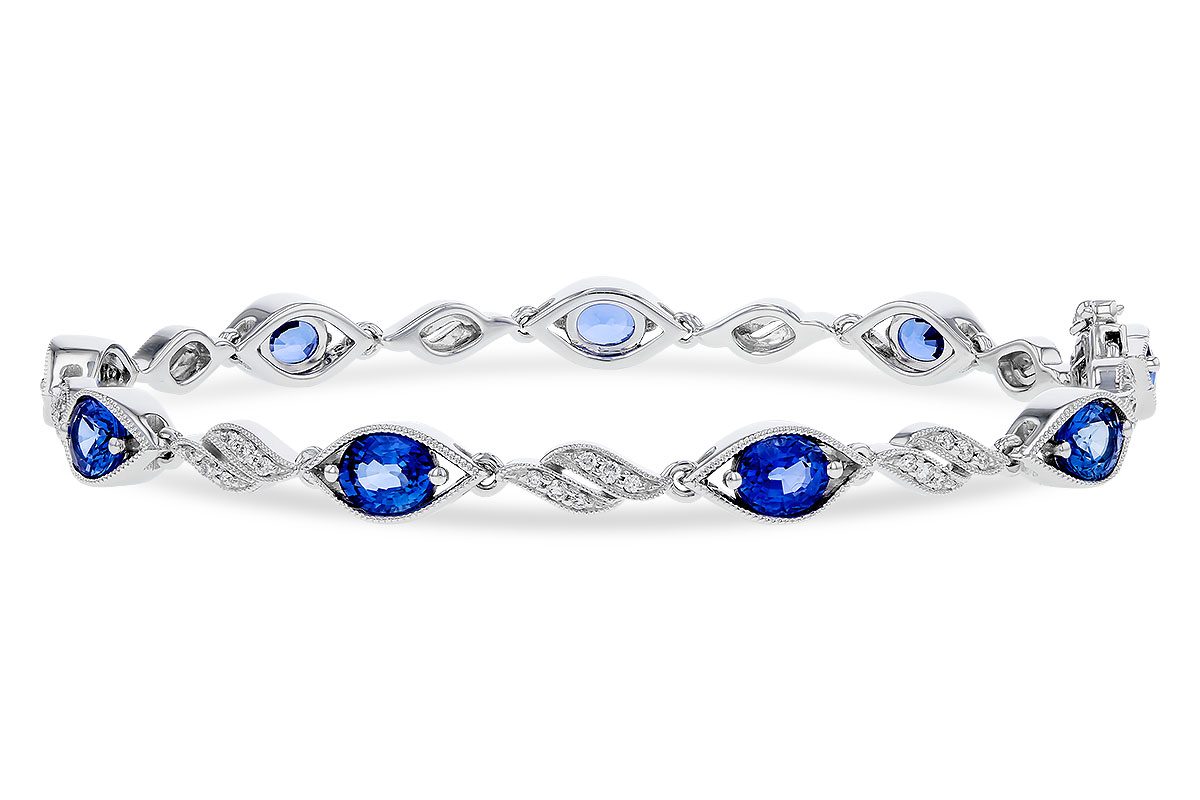 M274-93270: BRACELET 4.02 SAPPHIRE 4.26 TGW (7")