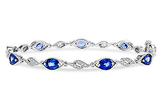 M274-93270: BRACELET 4.02 SAPPHIRE 4.26 TGW (7")