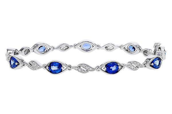 M274-93270: BRACELET 4.02 SAPPHIRE 4.26 TGW (7")