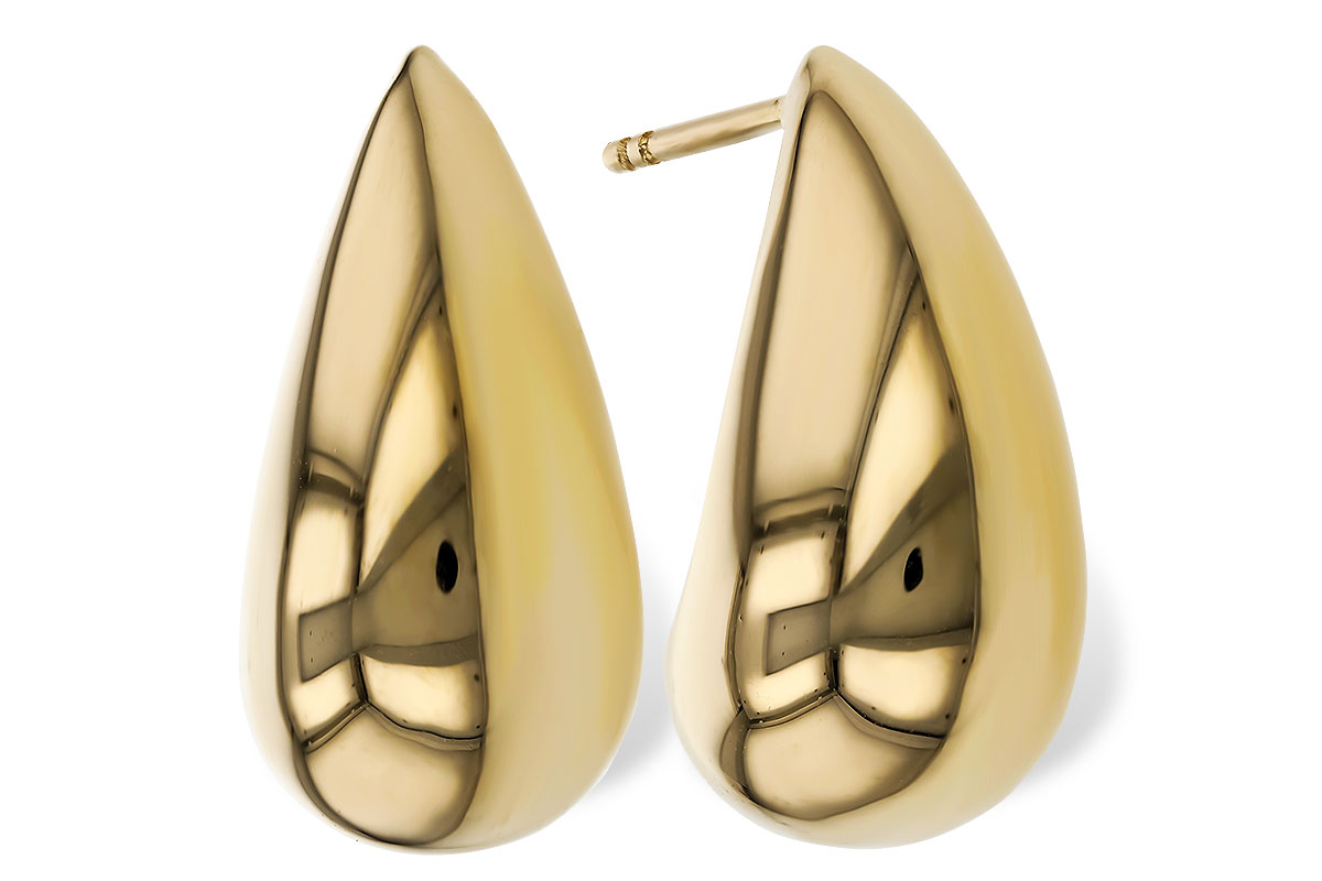 M274-96861: GOLD EARRINGS (20MM)