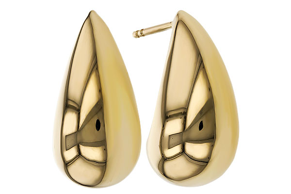 M274-96861: GOLD EARRINGS (20MM)