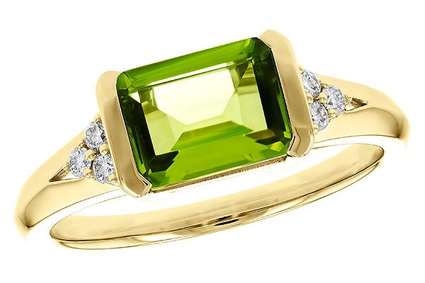 M274-97761: LDS RG 1.52 PERIDOT 1.61 TGW (8X6MM PER)