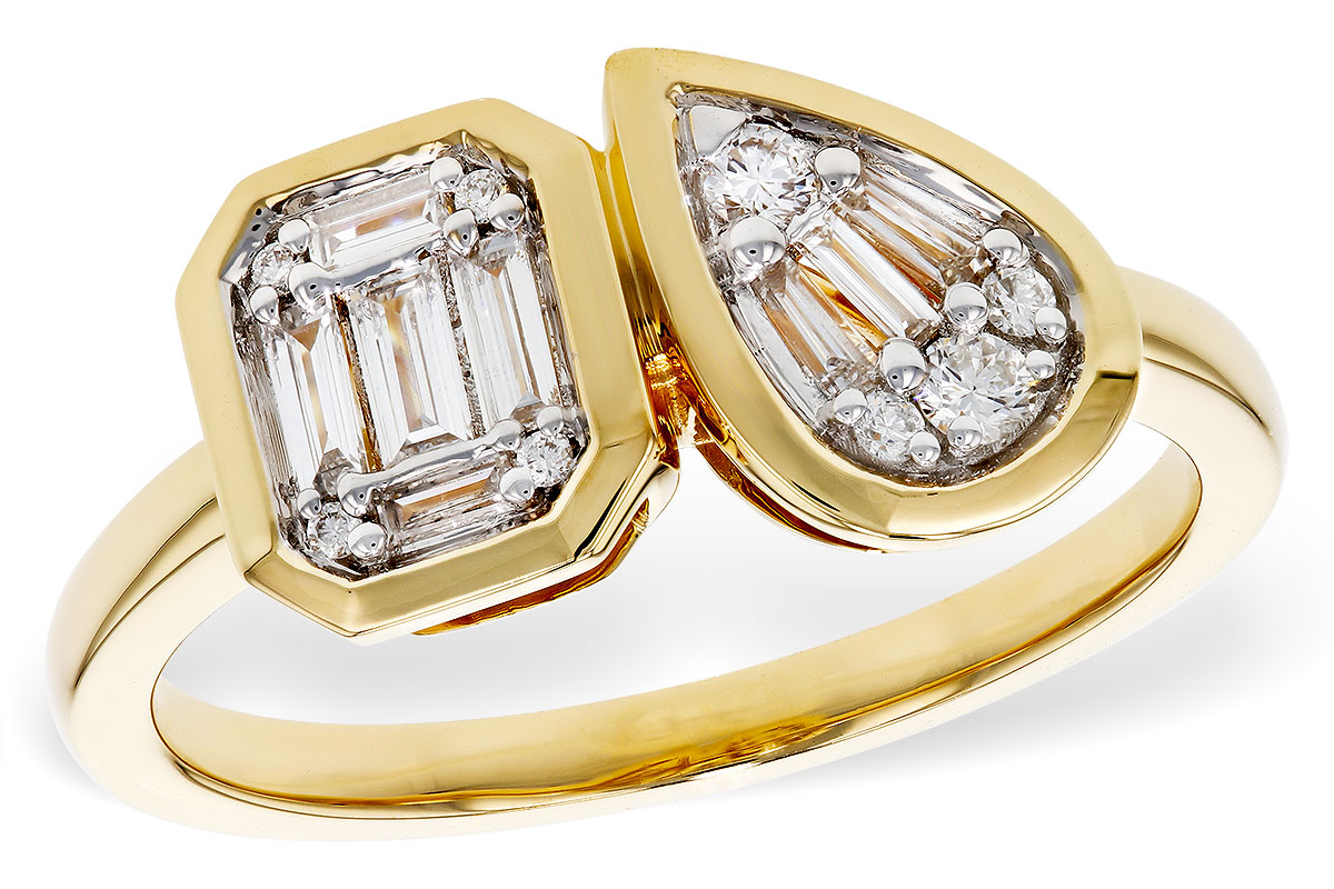 M274-98707: LDS DIA RG .17 TW BAGUETTE .25 TW